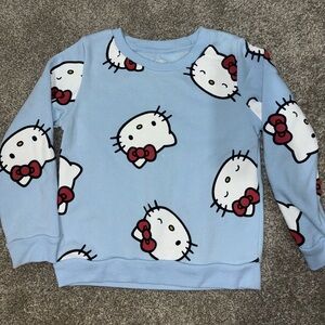 Little girls hello kitty sweatshirt